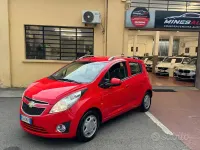 Usata Chevrolet Spark 68 CV (50 kW) 2010 Rosso Utilitaria