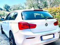 Usata BMW 114 95 CV (69 kW) 2017 Bianco Utilitaria