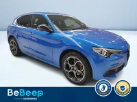 Usata Alfa Romeo Stelvio Veloce 210 CV (154 kW) 2021 Blu metallizzato SUV