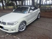 Usata BMW 120 Cabriolet 184 CV (135 kW) 2013 Bianco Cabrio