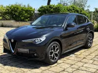 Usata Alfa Romeo Stelvio Super 190 CV (139 kW) 2022 Nero SUV