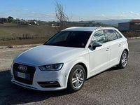 Usata Audi A3 Ambition 105 CV (77 kW) 2013 Bianco Berlina