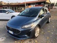 Usata Ford Fiesta Titanium 75 CV (55 kW) 2022 Blu/azzurro Utilitaria