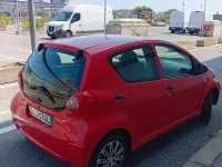 Usata Toyota Aygo 68 CV (50 kW) 2007 Rosso Utilitaria
