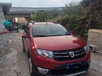 Usata Dacia Sandero Stepway 90 CV (66 kW) 2015 Rosso Utilitaria