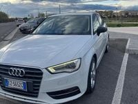 Usata Audi A3 Ambiente 110 CV (80 kW) 2015 Bianco Berlina