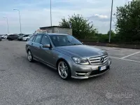 Usata Mercedes C220 Avantgarde 170 CV (125 kW) 2011 Grigio Station wagon
