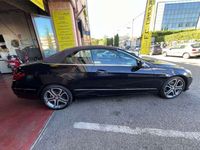 Usata Mercedes E200 Premium 184 CV (135 kW) 2014 Nero Cabrio