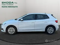 Usata Skoda Fabia Ambition 80 CV (58 kW) 2023 Bianco Utilitaria