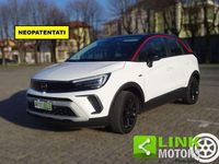 Usata Opel Crossland X Elegance 83 CV (61 kW) 2021 Bianconero SUV