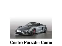 Nuova Porsche 718 Spyder 500 CV (367 kW) 2025 Grigio vanadio Cabrio