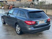 Usata Mercedes C200 Executive 136 CV (100 kW) 2015 Grigio Station wagon