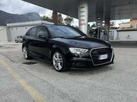 Usata Audi A3 Ambiente 184 CV (135 kW) 2017 Nero Berlina