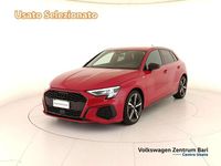Usata Audi A3 S-Line 150 CV (110 kW) 2022 Rosso Berlina