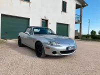 Usata Mazda MX5 110 CV (80 kW) 2004 Grigio Cabrio
