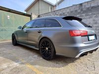 Usata Audi RS6 Ambiente 560 CV (411 kW) 2014 Grigio daytona opaco Station wagon