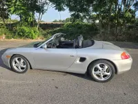 Usata Porsche Boxster 204 CV (150 kW) 1999 Argento Cabrio
