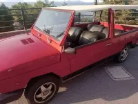 Usata Fiat 127 49 CV (36 kW) 1980 Rosso Cabrio