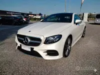 Usata Mercedes E220 Premium 194 CV (142 kW) 2017 Bianco Coupé