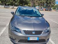 Usata Seat Leon ST 110 CV (80 kW) 2015 Grigio Station wagon