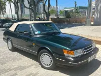 Usata Saab 900 Cabriolet 144 CV (105 kW) 1992 Verde Cabrio