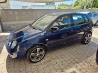 Usata VW Polo 48 CV (35 kW) 2004 Blu Utilitaria