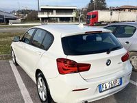 Usata BMW 114 Sport Line 95 CV (69 kW) 2015 Bianco Utilitaria