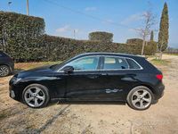 Usata Audi A3 Advanced 150 CV (110 kW) 2021 Nero Berlina