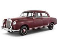 Usata Mercedes 220 100 CV (73 kW) 1957 Rosso Berlina