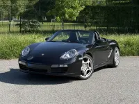 Usata Porsche Boxster 295 CV (216 kW) 2008 Blu/azzurro Cabrio