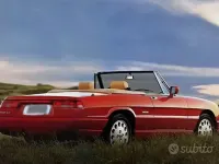 Usata Alfa Romeo Spider 122 CV (89 kW) 1991 Rosso Cabrio