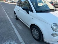 Usata Fiat 500 75 CV (55 kW) 2010 Bianco Berlina