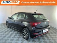 Usata VW Polo Life 95 CV (69 kW) 2022 Nero Utilitaria
