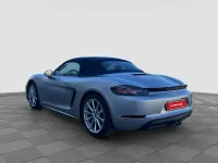 Usata Porsche 718 Sport 299 CV (219 kW) 2021 Argento gt con capote blu Cabrio