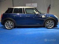 Usata Mini Cooper D 116 CV (85 kW) 2016 Blu Utilitaria