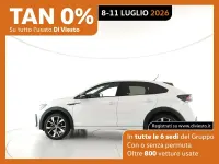 Usata VW Taigo R-line 110 CV (80 kW) 2023 Pure white nero SUV