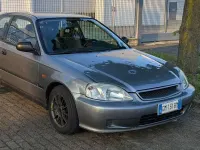 Usata Honda Civic LS 114 CV (83 kW) 1999 Grigio Berlina