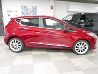 Usata Ford Fiesta Vignale 101 CV (74 kW) 2018 Rosso Utilitaria