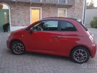 Usata Fiat 500S 69 CV (50 kW) 2013 Rosso Cabrio