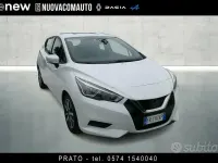 Usata Nissan Micra Visia 71 CV (52 kW) 2018 Bianco Utilitaria