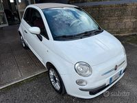 Usata Fiat 500 Lounge 69 CV (50 kW) 2011 Bianco Cabrio