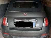 Usata Fiat 500C Lounge 69 CV (50 kW) 2013 Grigio Cabrio