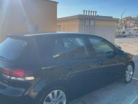 Usata VW Golf VI 110 CV (80 kW) 2008 Nero Utilitaria