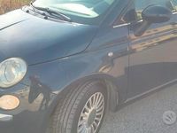 Usata Fiat 500 Lounge 69 CV (50 kW) 2008 Blu Utilitaria