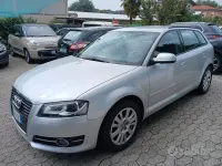 Usata Audi A3 Ambition 105 CV (77 kW) 2013 Grigio Berlina