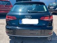 Usata Audi A3 Sport 116 CV (85 kW) 2018 Nero Berlina