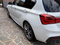 Usata BMW 118 M Sport 150 CV (110 kW) 2019 Bianco Utilitaria