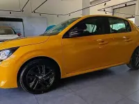 Usata Peugeot 208 Active 100 CV (73 kW) 2022 Giallo Utilitaria