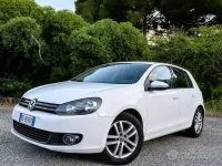 Usata VW Golf VI Highline 105 CV (77 kW) 2011 Bianco Utilitaria