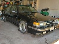 Usata Saab 9000 204 CV (150 kW) 1990 Nero Berlina
